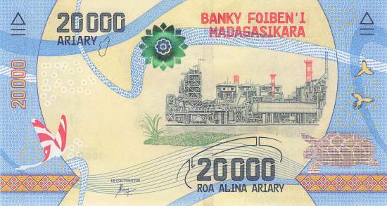 20000 Ariary 2017